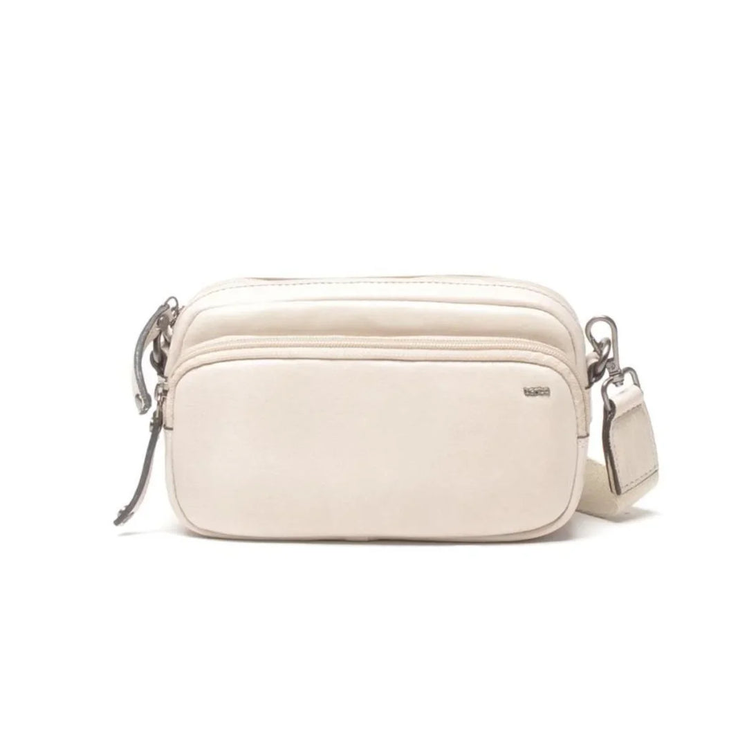 Voorkant van de Berba 335-055 crossover tas chalk #kleur_chalk