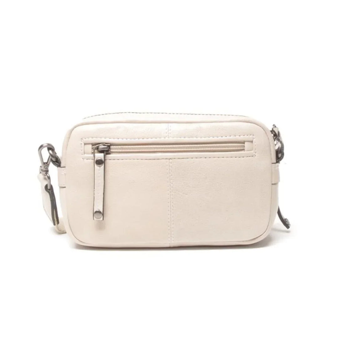 Achterkant van de Berba 335-055 crossover tas chalk #kleur_chalk