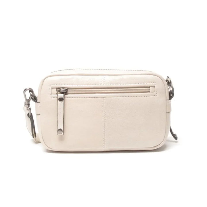 Achterkant van de Berba 335-055 crossover tas chalk #kleur_chalk