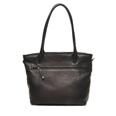Achterkant Berba Lucca shopper black #kleur_black