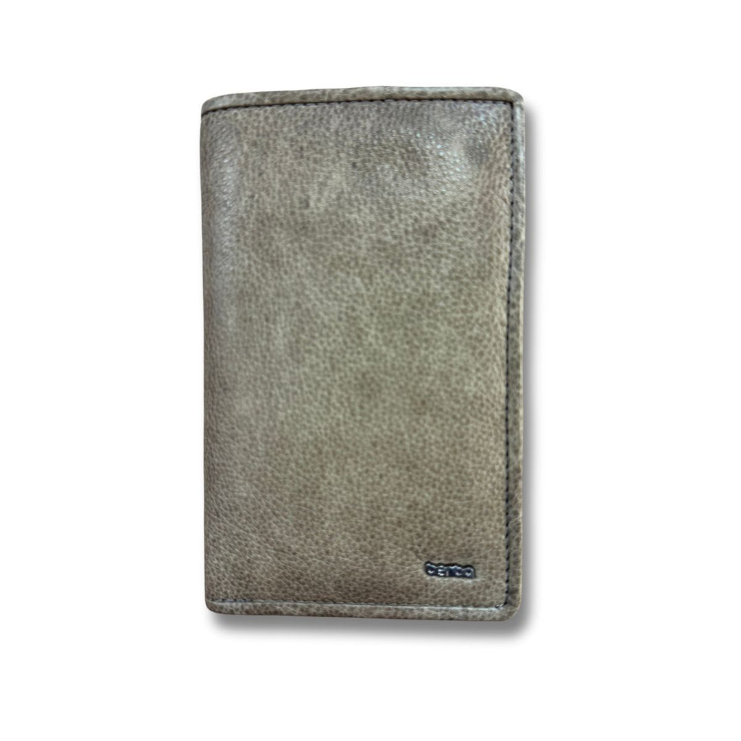 Voorkant van de Berba lucca dames portemonnee dust #kleur_dust