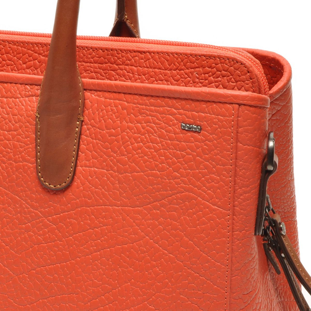 Details van het materiaal Berba Chamonix 779 dames werktas oranje #kleur_oranje