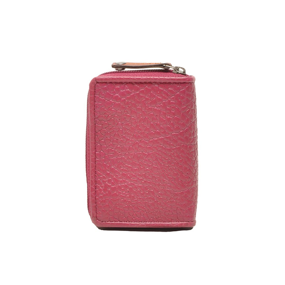 Achterkant van de Berba Chamonix 910 portemonnee Foksia #kleur_foksia