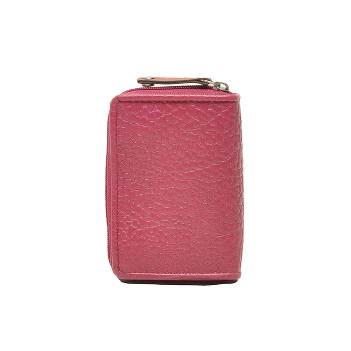 Achterkant van de Berba Chamonix 910 portemonnee Foksia #kleur_foksia