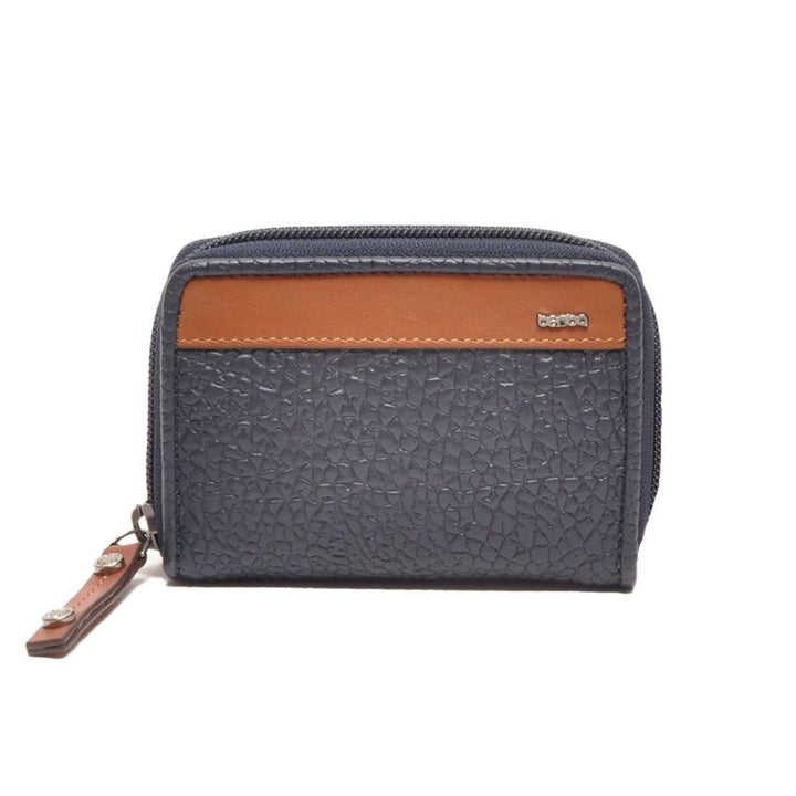 Voorkant Berba Chamonix 916 dames portemonnee #kleur_navy