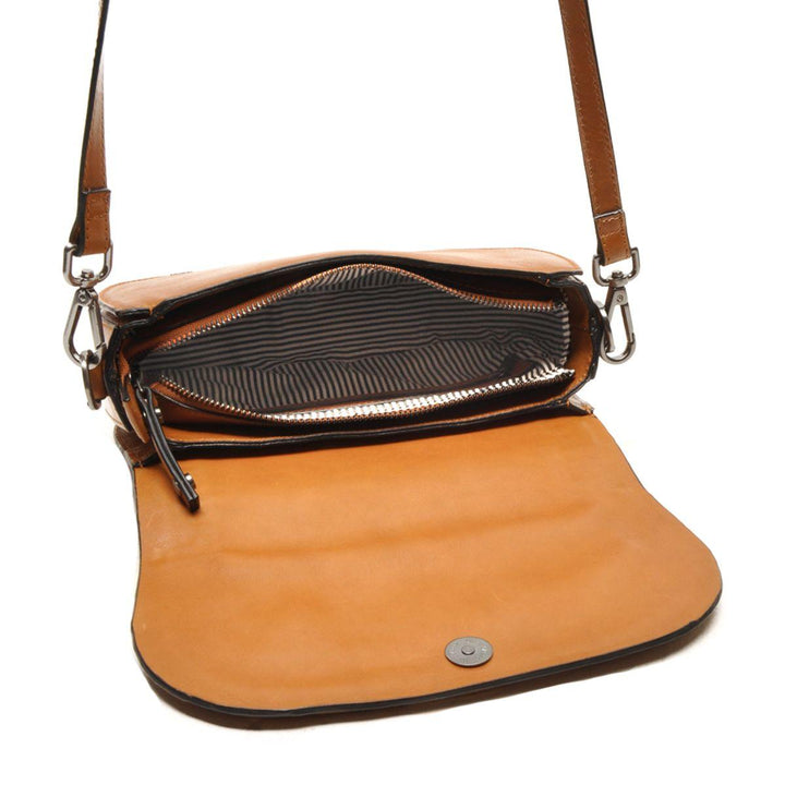 Binnenkant Berba Icon 8850261 schoudertas cognac #kleur_cognac
