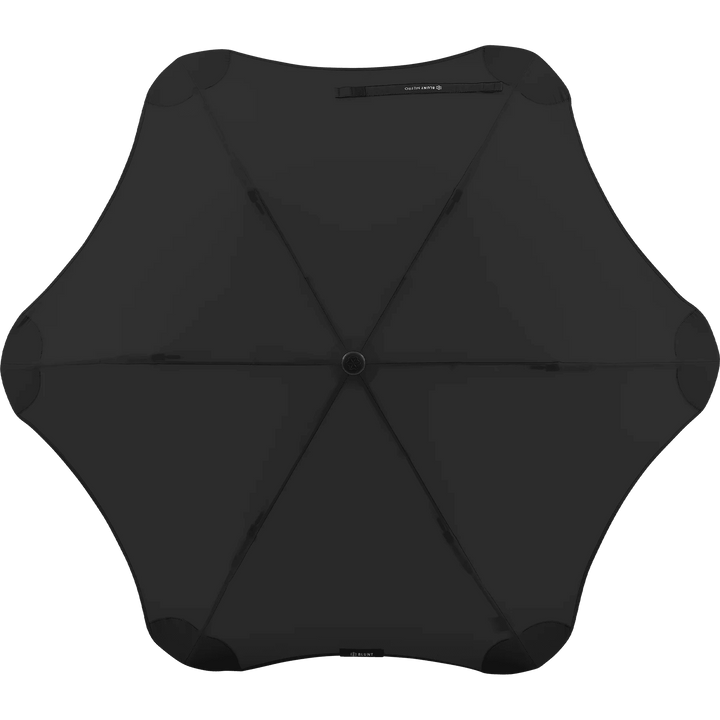 Bovenkant Blunt Metro opvouwbare paraplu in het black #kleur_black