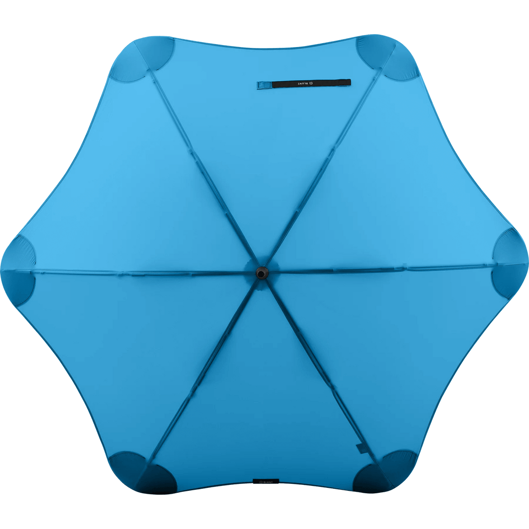 Bovenkant Blunt classic paraplu blauw #kleur_blauw