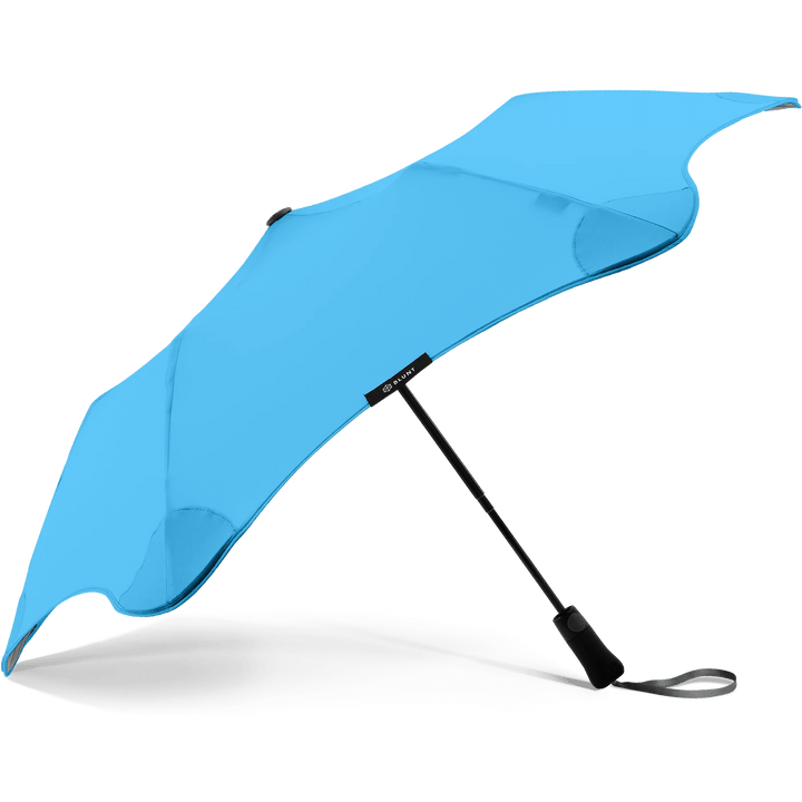 Voorkant Blunt Metro opvouwbare paraplu in het blauw #kleur_blauw