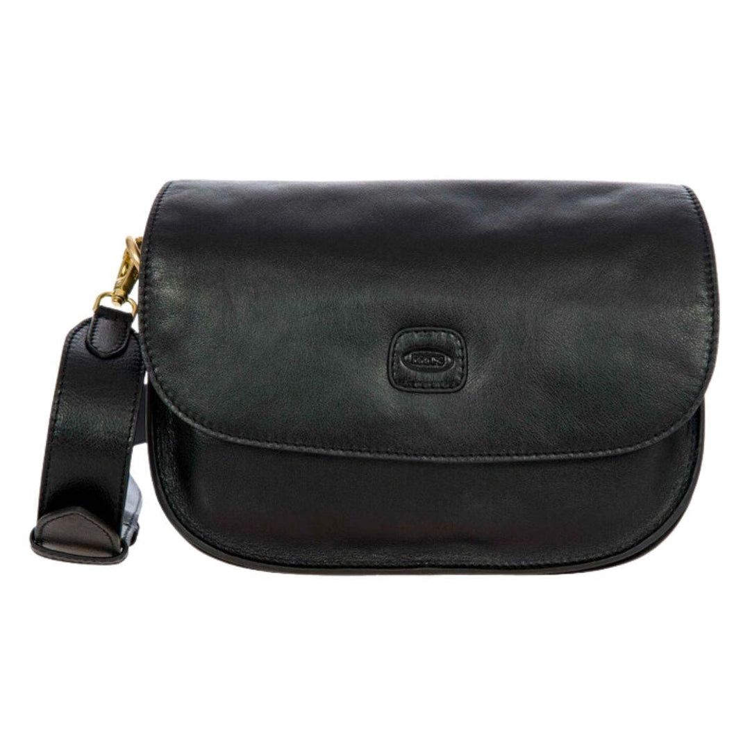 Voorkant Bric's 05944 Volterra messenger bag black #kleur_black