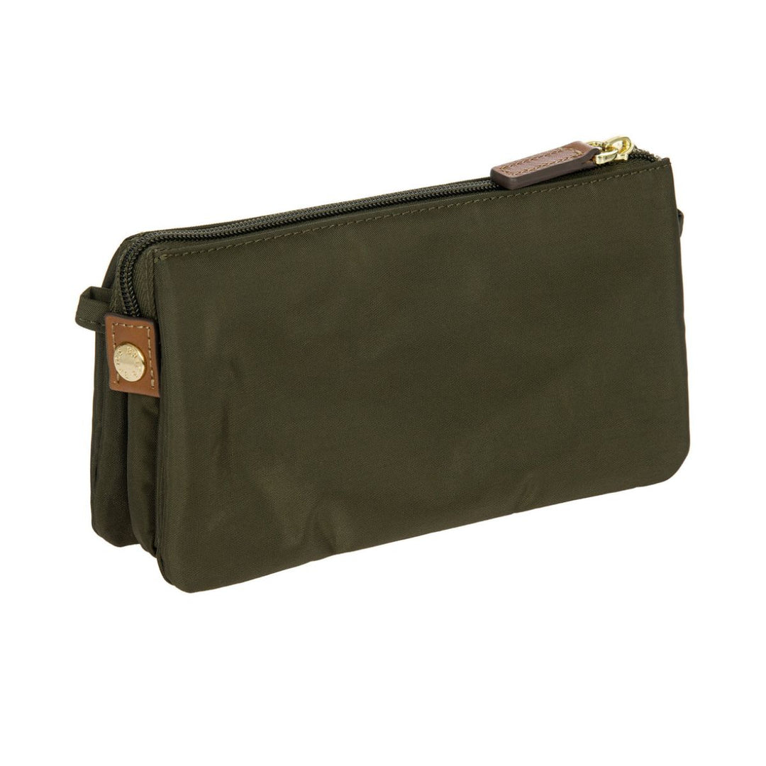 Achterkant van de Bric's 45782 pockets pouch olijf #kleur_olijf