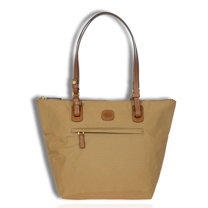 Voorkant Bric's 45071 middelmaat shopper beige #kleur_beige