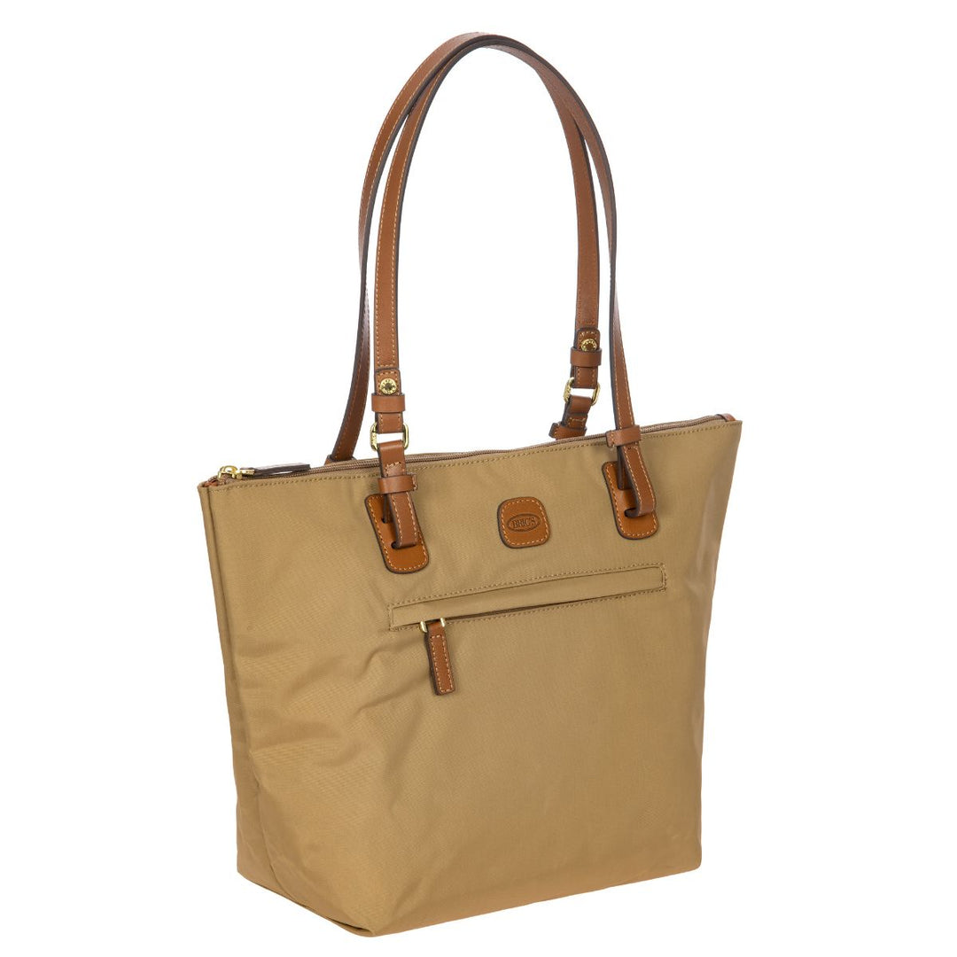 Voorzijde  Bric's 45071 middelmaat shopper beige #kleur_beige