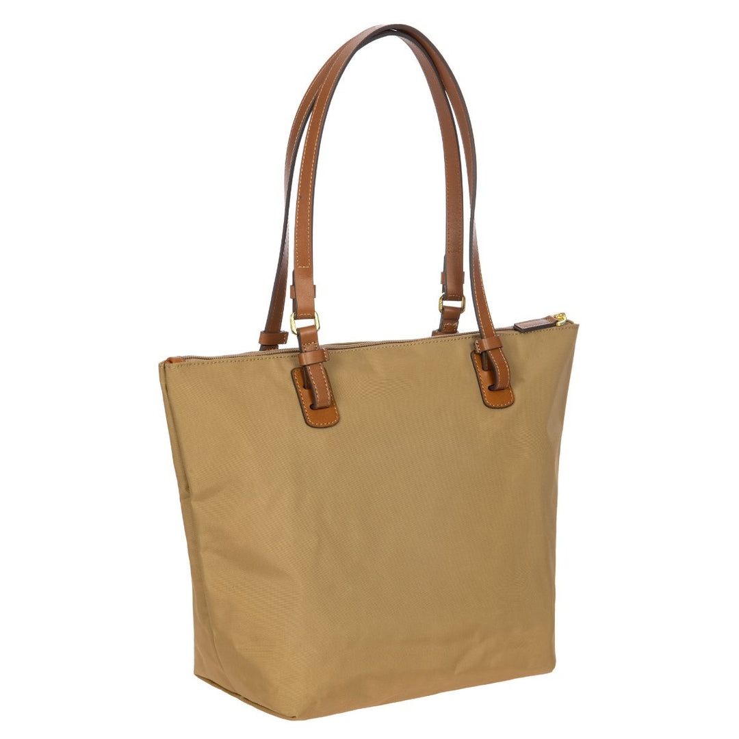 Achterkant  Bric's 45071 middelmaat shopper beige #kleur_beige