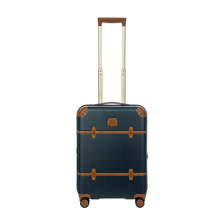 Voorkant van de Bric's Bellagio handbagage in het navy #kleur_navy