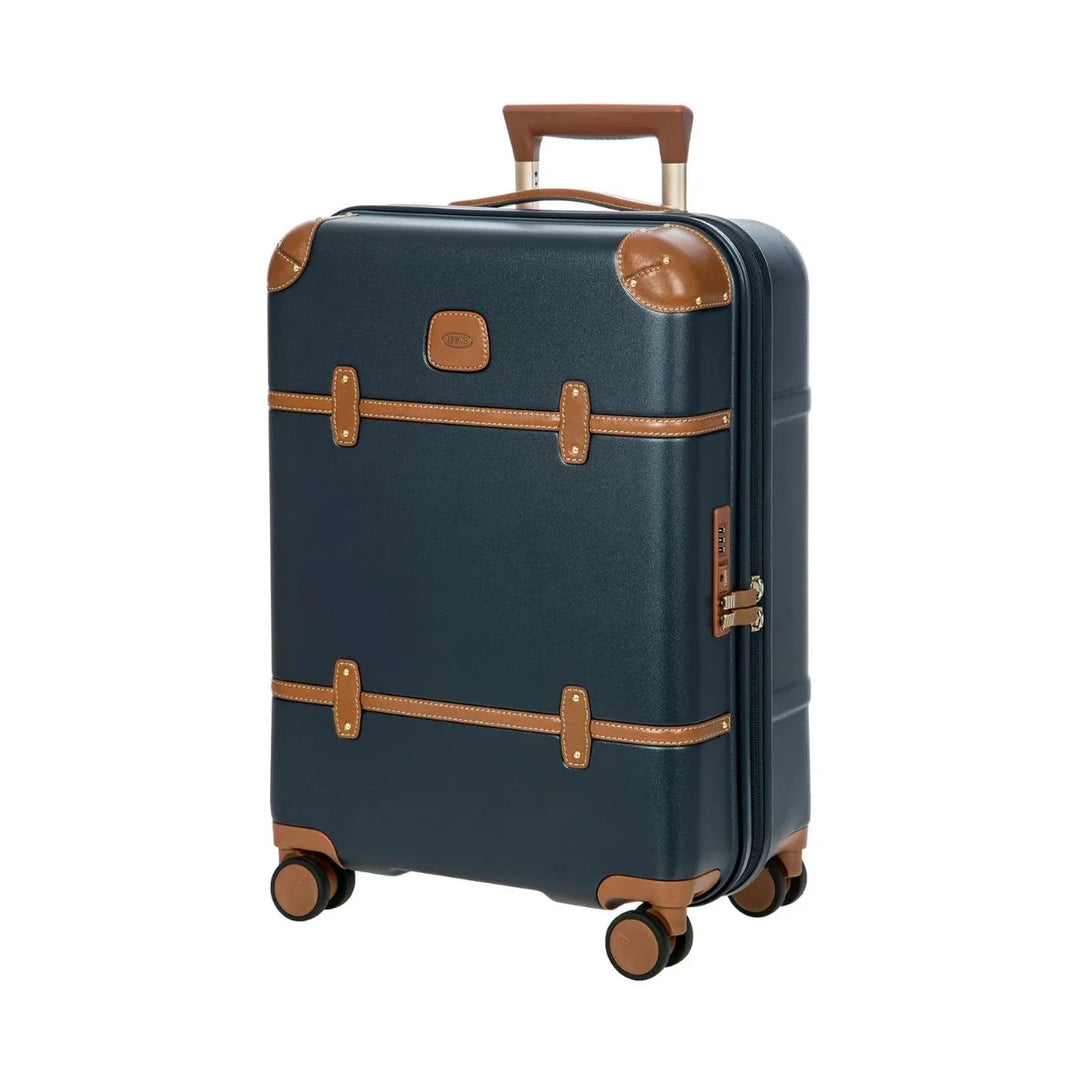 Voorzijde van de Bric's Bellagio handbagage in het navy #kleur_navy