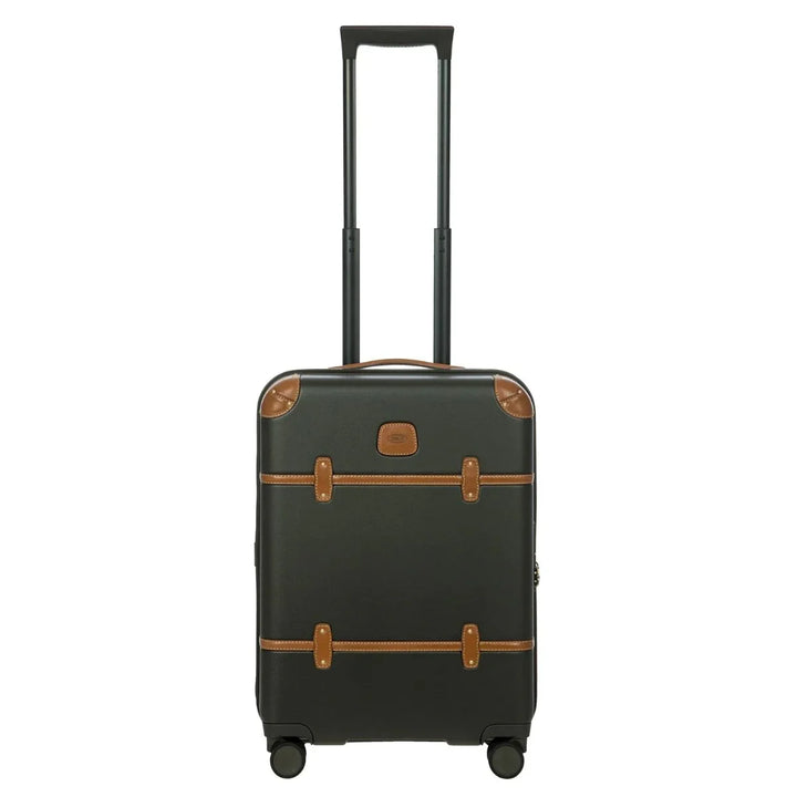 Voorkant van de Bric's Bellagio handbagage in het olijf #kleur_olijf