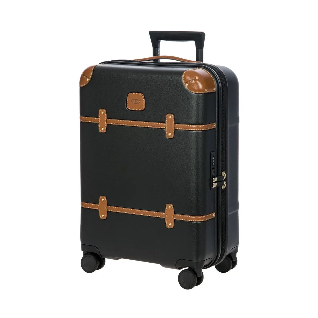 Voorzijde van de Bric's Bellagio handbagage in het zwart #kleur_zwart
