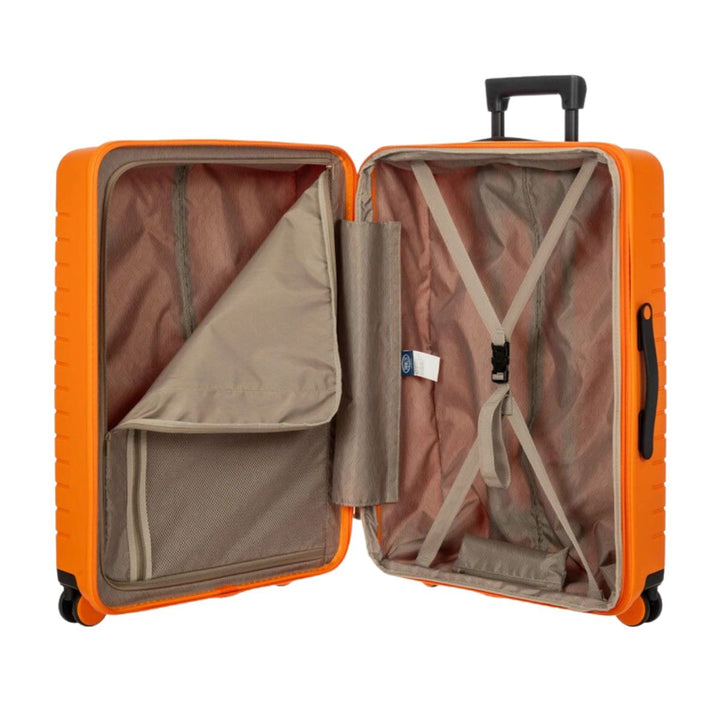 Binnenkant Bric's Ulisse B|Y koffer 71 EXP oranje #kleur_oranje