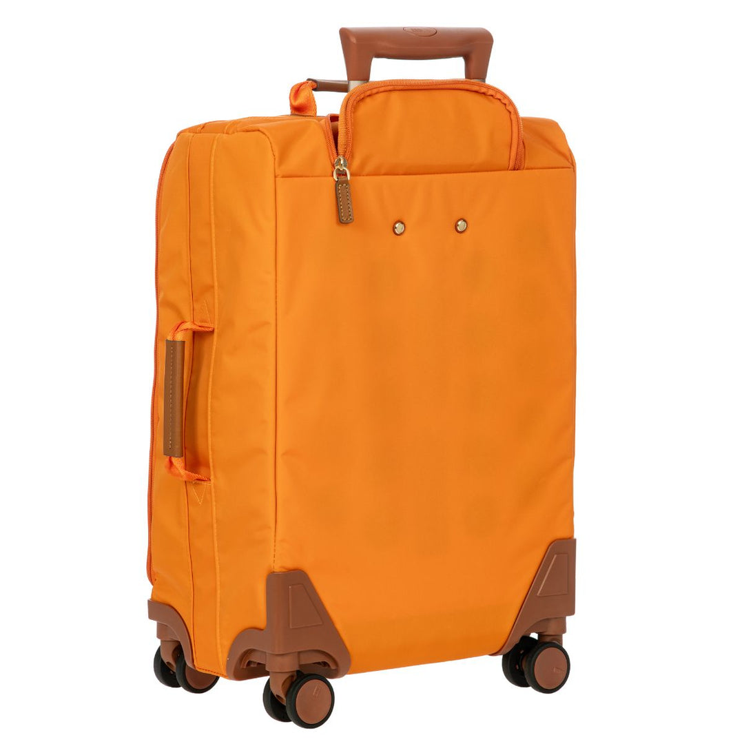 Achterkant Bric's x-bag 58117 spinner handbagage sunset #kleur_sunset