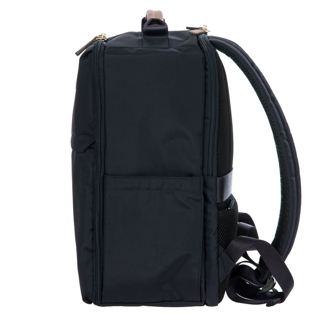 Zijkant van de Bric's Underseater navy #kleur_navy