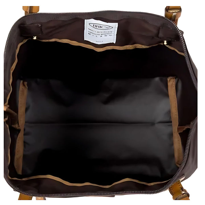 Binnenkant Bric's X-bag medium 3 in 1 shopper mocca #kleur_mocca