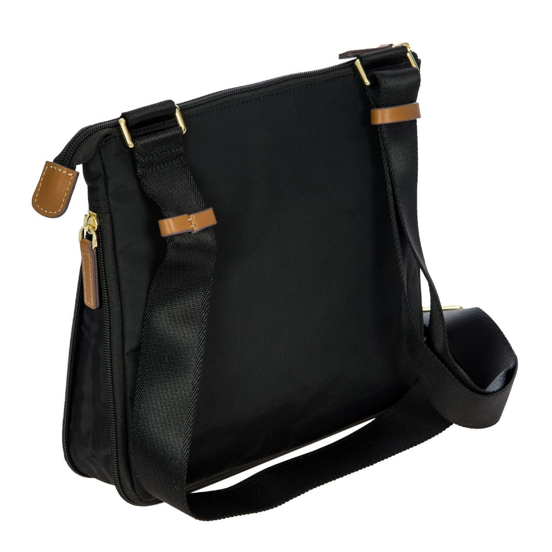 Achterkant Bric's X-collection 45081 crossbody tas black #kleur_black