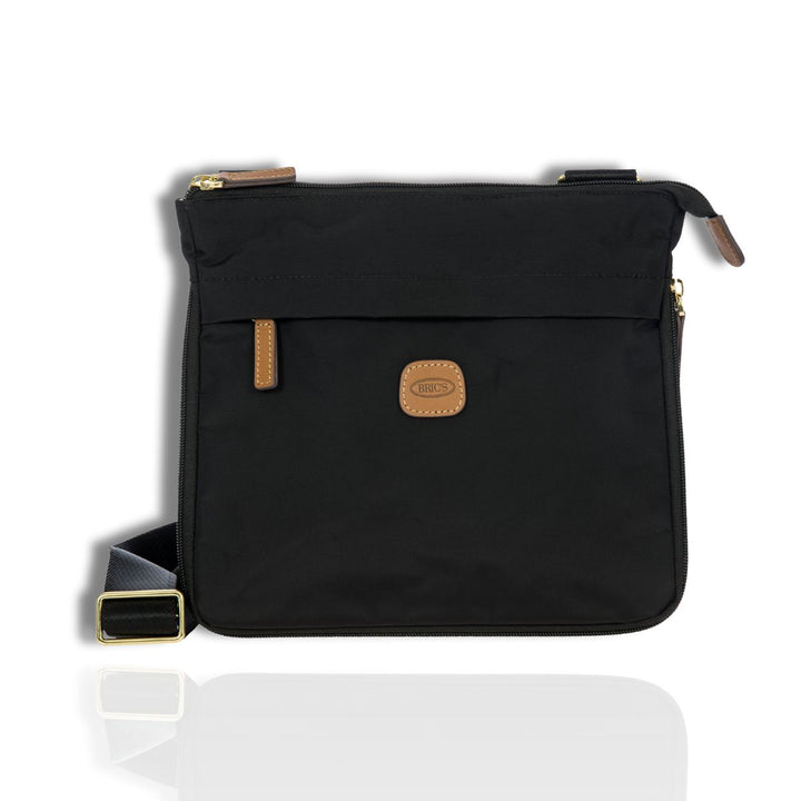 Voorkant Bric's X-collection 45081 crossbody tas black #kleur_black