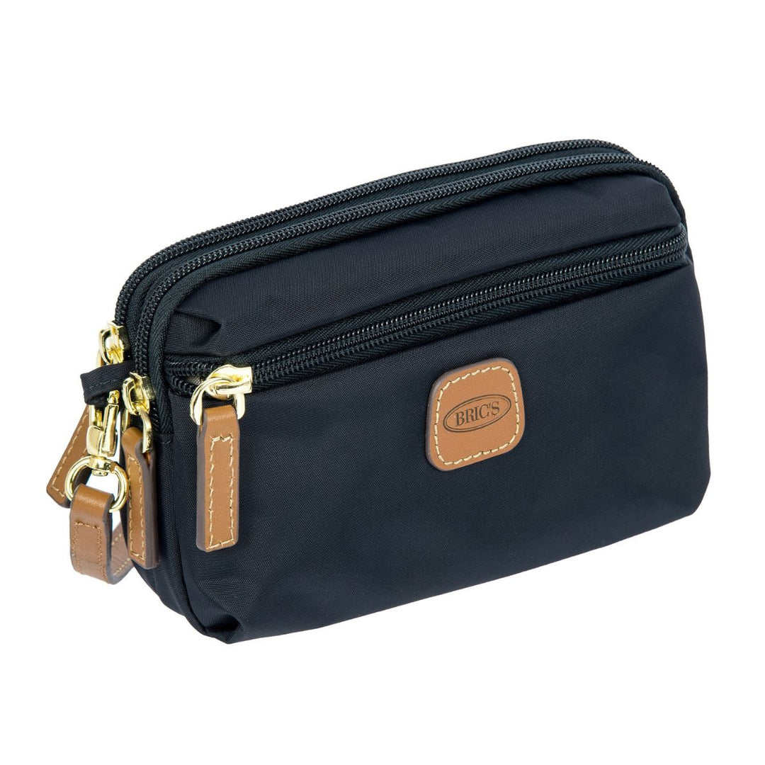 Voorzijde van de Bric's X-collection BXG40606 kleine schoudertas navy #kleur_navy