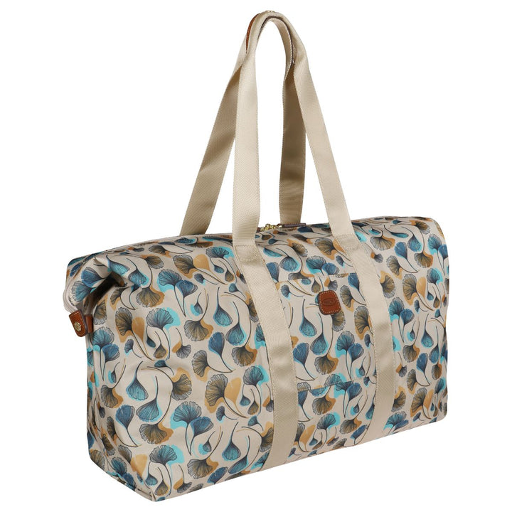Voorzijde van de Bric's 202 Flowers weekendtas #kleur_flowers
