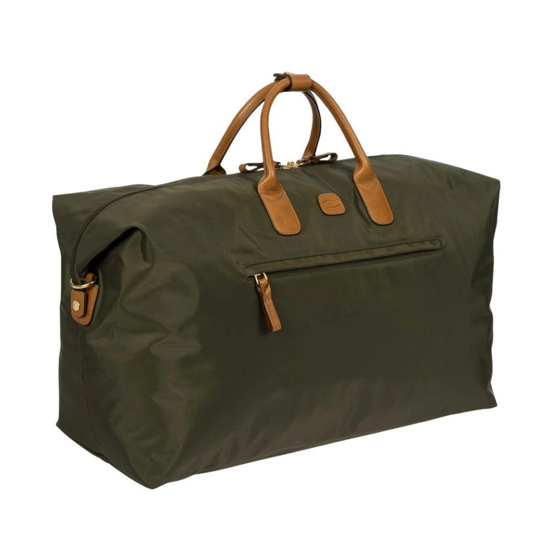 Voorzijde van de bric's 40202 weekendtas olijf #kleur_olijf