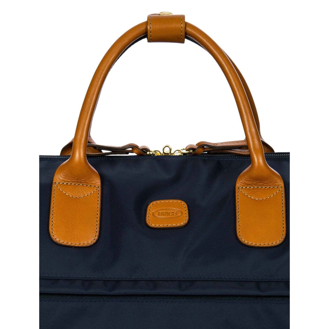 Details van het materiaal van de bric's 40202 weekendtas navy #kleur_navy