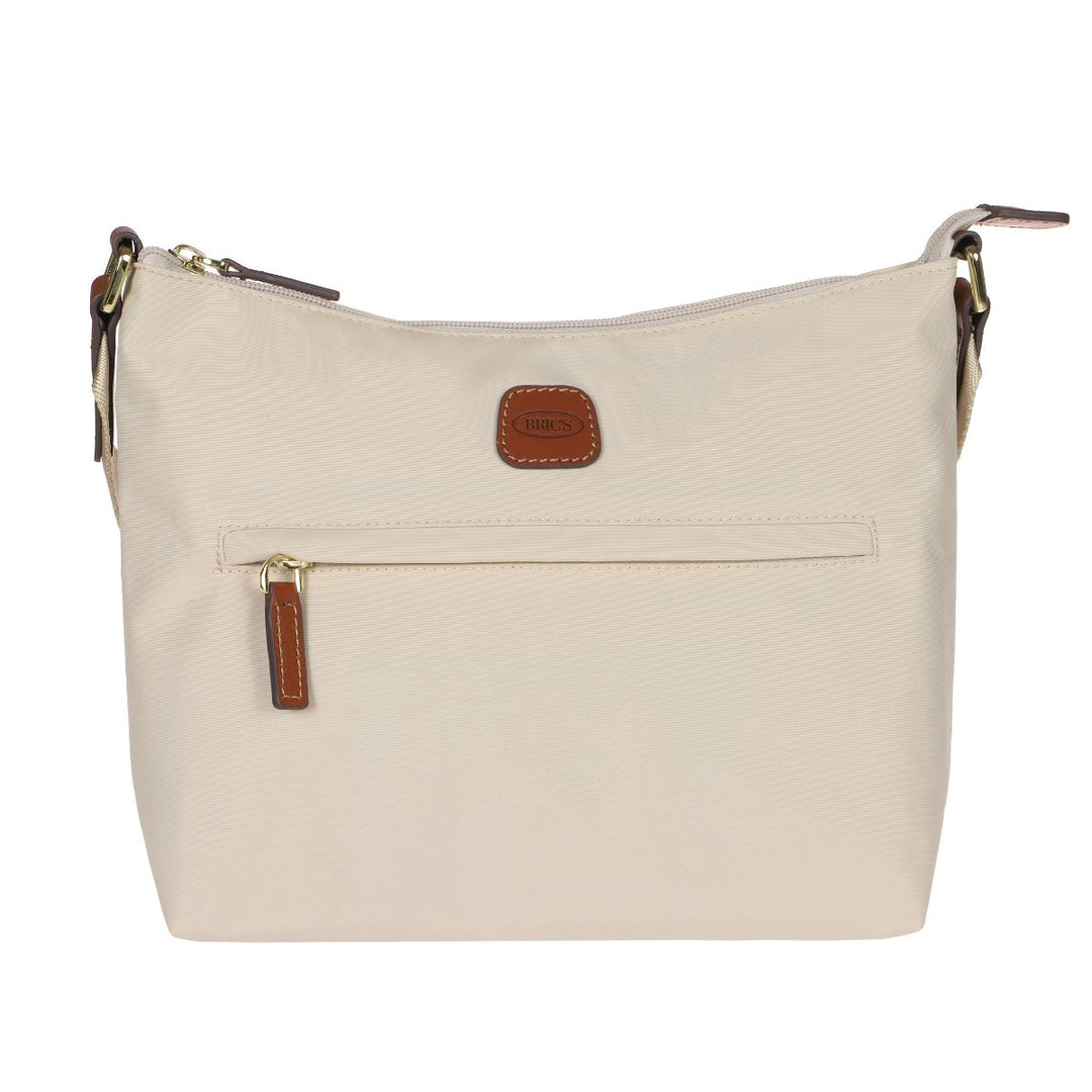 Voorkant van de Bric's X-collection 45056 crossbodytas beige #kleur_beige