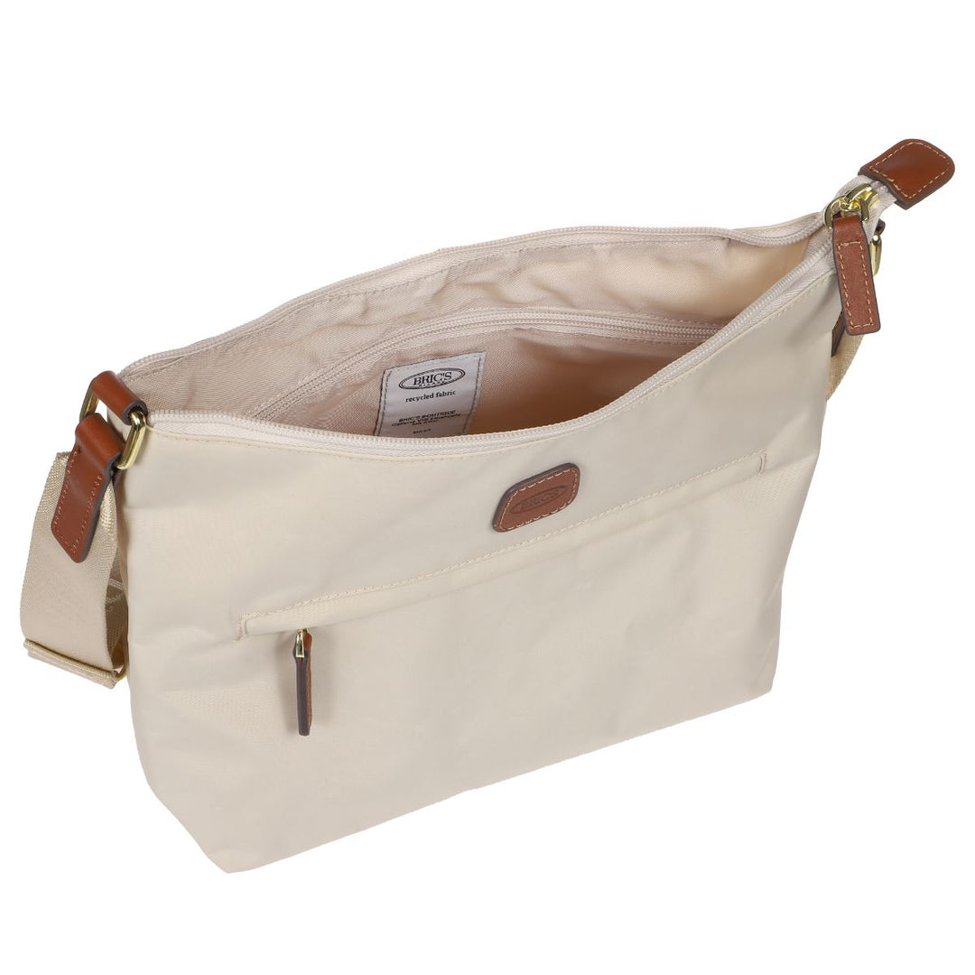 Binnenkant van de Bric's X-collection 45056 crossbodytas beige #kleur_beige