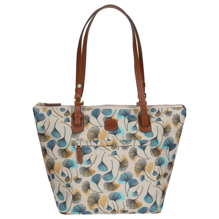 Voorkant van de Bric's 45071 middelmaat shopper flowers #kleur_flowers