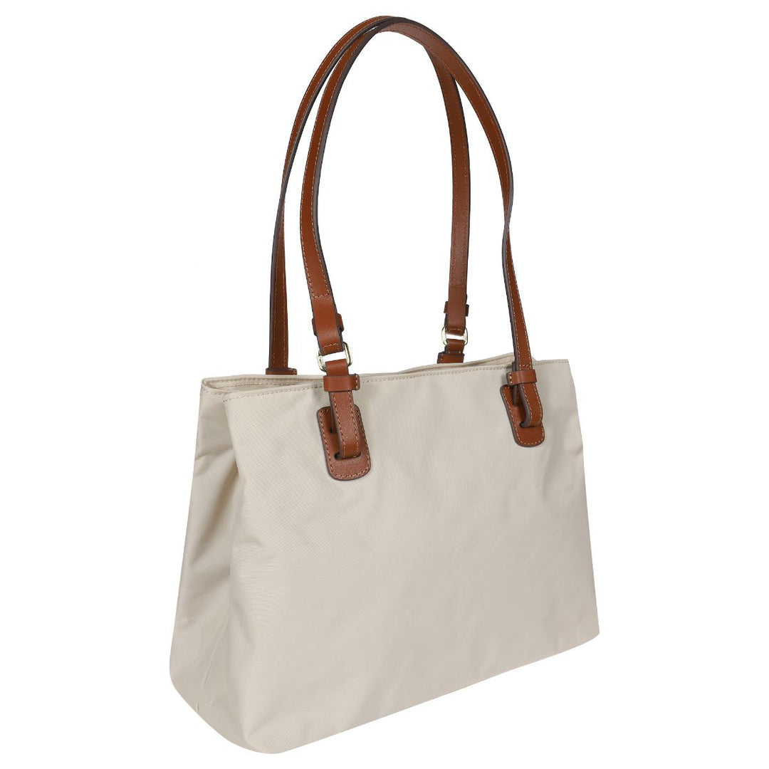 Achterkant van de Bric's _45282_ X-collection Handtas Beige #kleur_beige