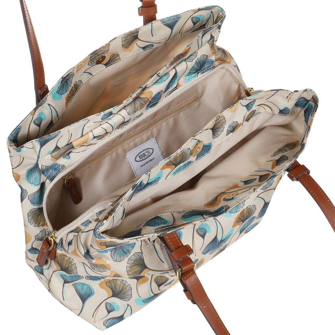 Binnenkant van de Bric's _45282_ X-collection Handtas flowers #kleur_flowers
