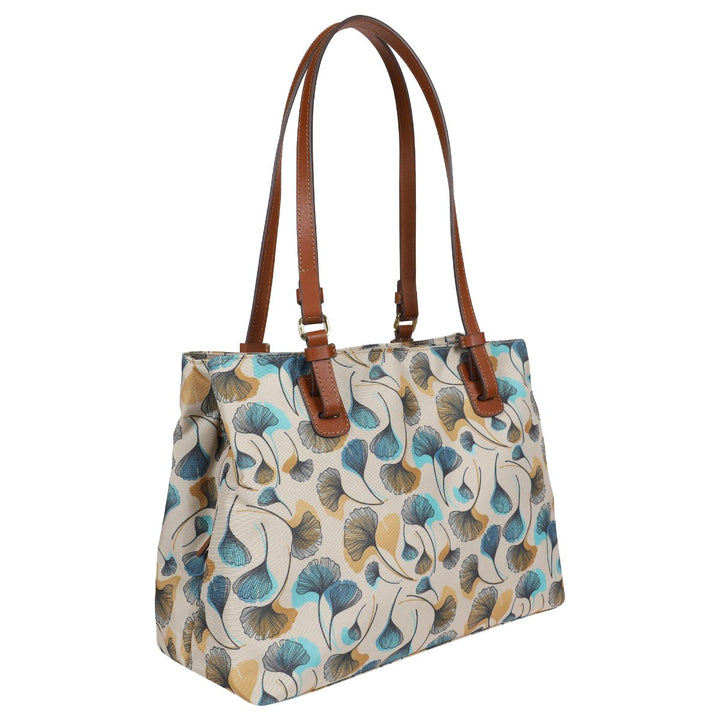 Achterkant van de Bric's _45282_ X-collection Handtas flowers #kleur_flowers