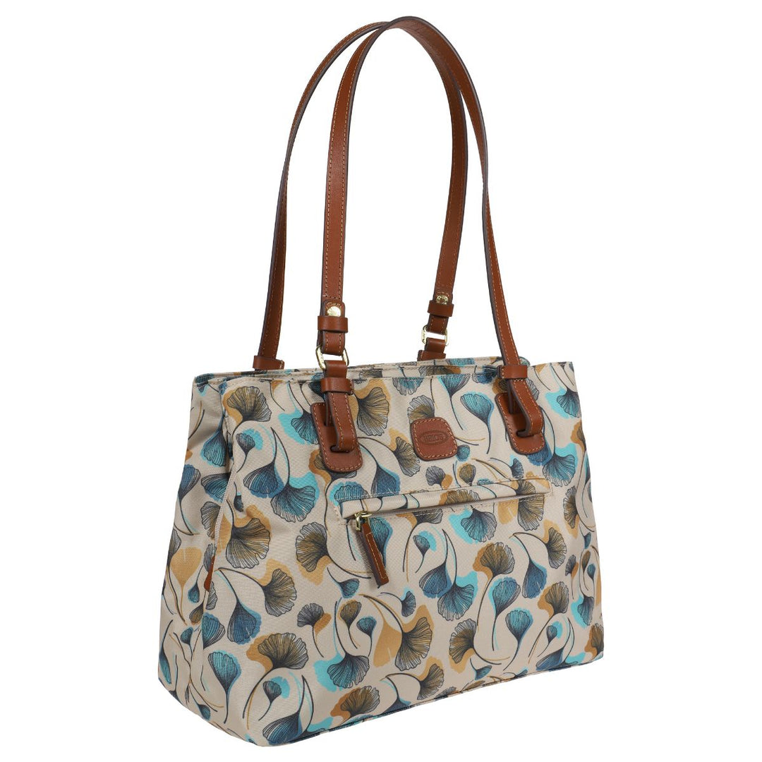 Voorzijde van de Bric's _45282_ X-collection Handtas flowers #kleur_flowers
