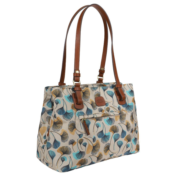 Voorzijde van de Bric's _45282_ X-collection Handtas flowers #kleur_flowers