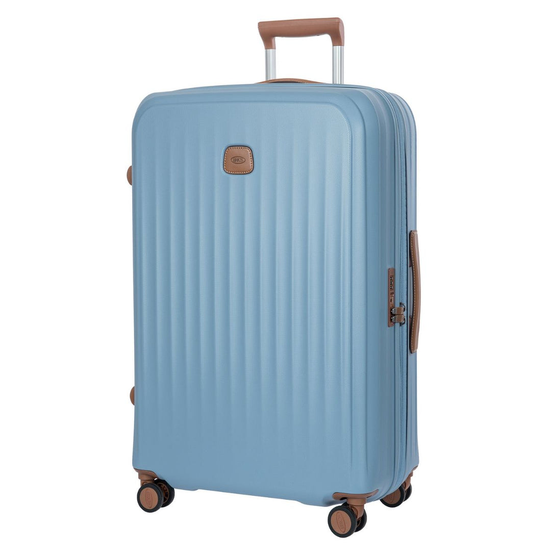 Voorzijde van de Bric's Taormina grote koffer in sky-blue #kleur_sky-blue