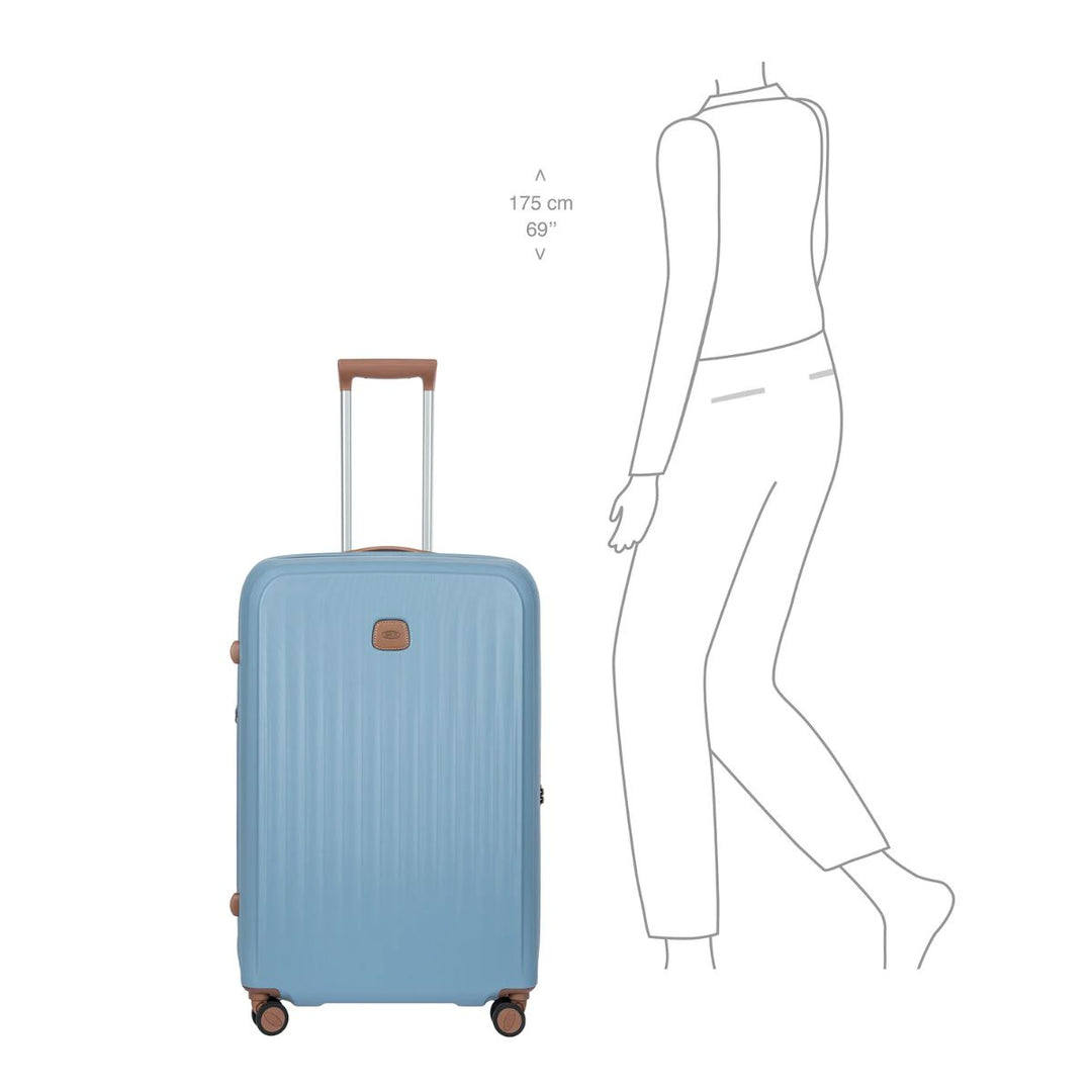 Maat indicatie van de Bric's Taormina grote koffer in sky-blue #kleur_sky-blue