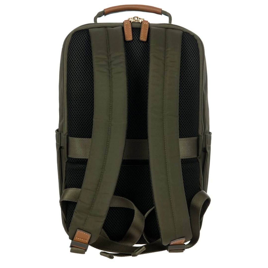Achterkant van de Bric's Underseater olijf #kleur_olijf
