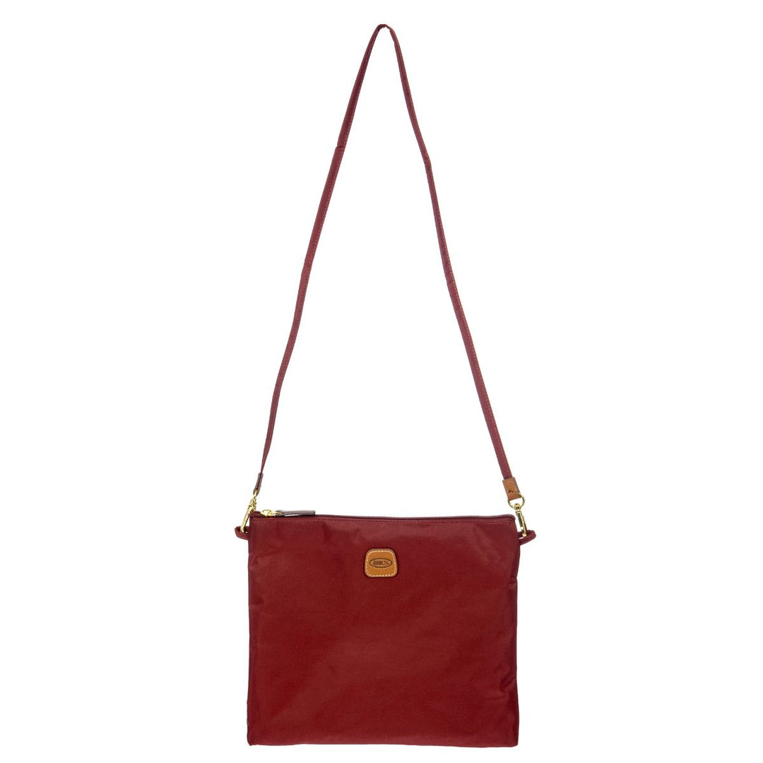 Schoudertas van de Bric's 203 weekendtas en underseater Bordeaux #kleur_bordeaux