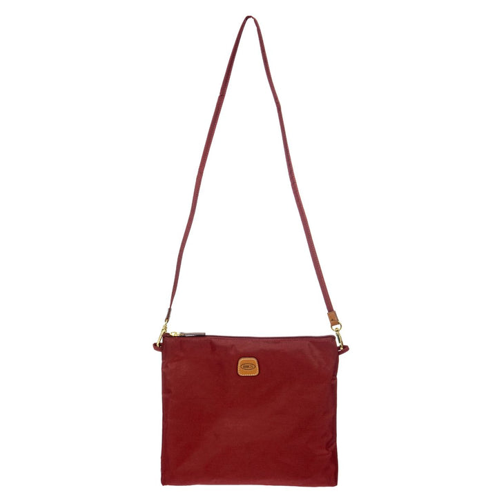 Schoudertas van de Bric's 203 weekendtas en underseater Bordeaux #kleur_bordeaux
