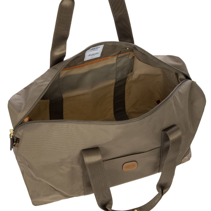 Binnenkant van de Bric's 203 weekendtas en underseater nut #kleur_nut