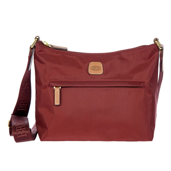 Voorkant van de Bric's 45056 uit de X-collection in bordeaux #kleur_bordeaux