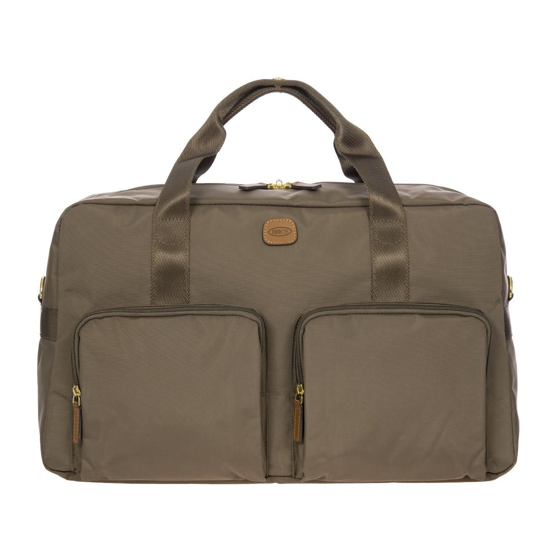 Voorkant van de Bric's X-collection 42192 Weekeendtas nut #kleur_nut