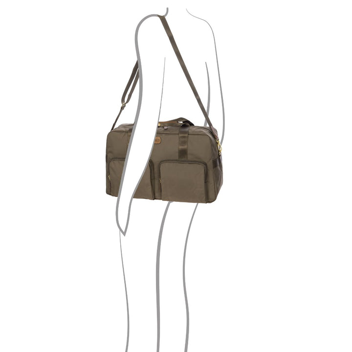 De Bric's X-collection 42192 Weekeendtas nut in gebruik #kleur_nut