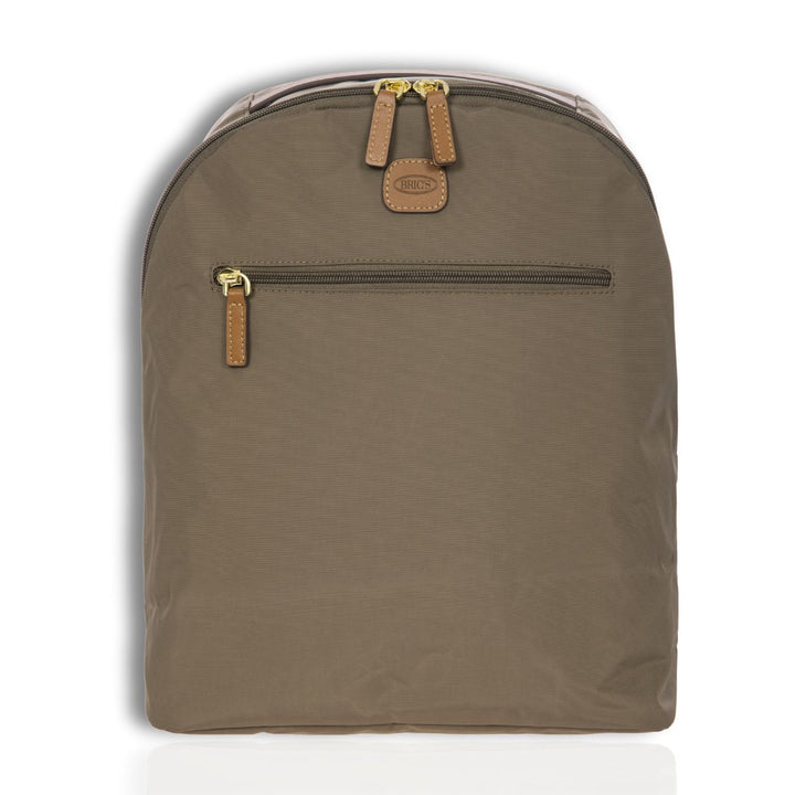 Voorkant van de Bric's X-collection 45059 rugzak in de kleur nut #kleur_nut